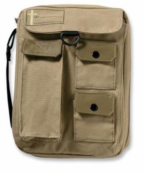 Misc. Supplies Single Compartment Cargo Khaki Large Book and Bible Cover Book