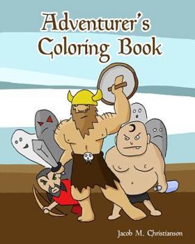 Paperback Adventurers Coloring Book