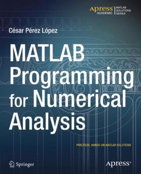 Paperback MATLAB Programming for Numerical Analysis Book