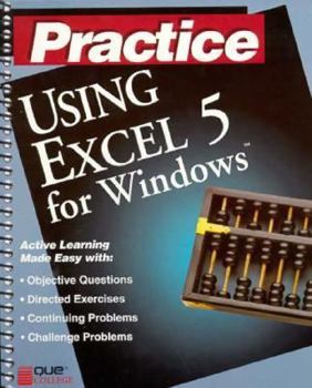Paperback Practice Using Excel 5 for Windows Book