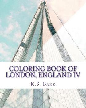 Paperback Coloring Book of London, England IV Book