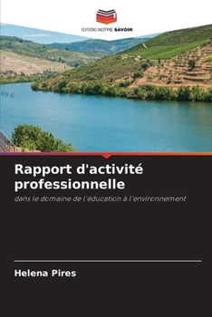 Paperback Rapport d'activité professionnelle [French] Book