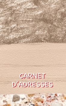 Carnet d’Adresses: Un Carnet d’Adresses Élégant, Rosée avec Suffisamment d’Espace pour 150 Noms, Adresses, Numéros de Téléphone Personnels et Mobiles, ... (Texture Métallique Rosée) (French Edition)