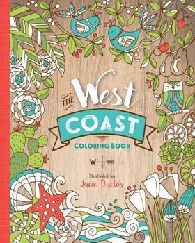 Paperback The West Coast Coloring Book