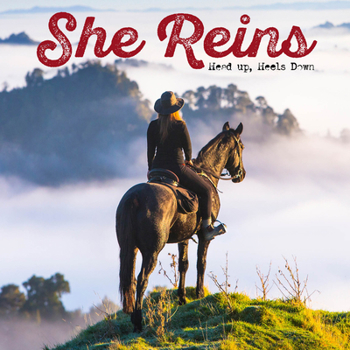 Hardcover She Reins (Head Up, Heels Down) Book