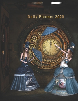 Paperback Monthly & Daily Planner 2020: One Day per Page / Everyday Time Schedule Planning - Trackers, Task Lists, Goals and Gratitude Section (included Yearl Book