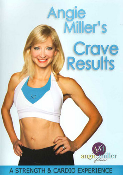 DVD Angie Miller: Strength & Cardio Experience Crave Results Book