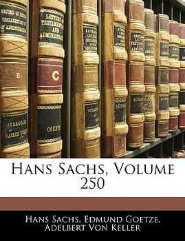 Paperback Hans Sachs, Volume 250 [German] Book