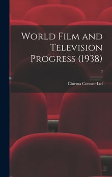 Hardcover World Film and Television Progress (1938); 3 Book