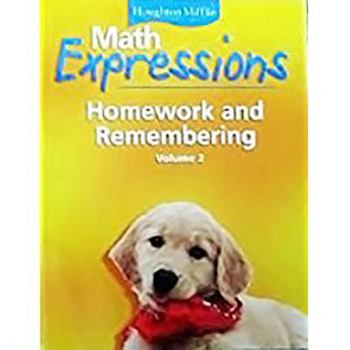 Paperback Math Expressions: Hmewk&rembr Consm Lk V2 Book
