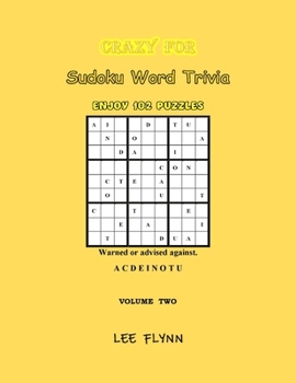 Paperback Crazy For Sudoku Word Trivia: Volume Two Book