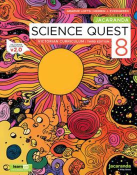 Paperback Jacaranda Science Quest 8 Victorian Curriculum, 3e learnON & Print Book