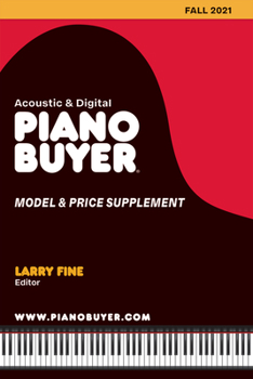 Paperback Piano Buyer Model & Price Supplement / Fall 2021 Book