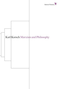 Paperback Marxism and Philosophy Book