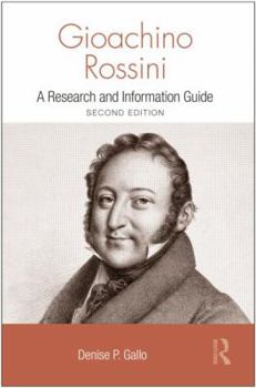 Paperback Gioachino Rossini: A Research and Information Guide Book