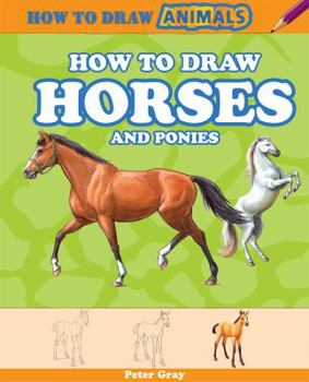 Library Binding How to Draw Horses and Ponies Book
