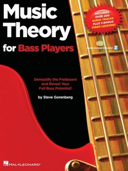 Paperback Music Theory for Bass Players Book/Online Media Book
