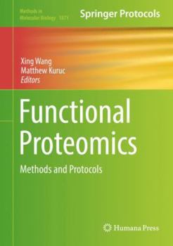 Hardcover Functional Proteomics: Methods and Protocols Book