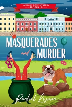 Paperback Masquerades and Murder [Large Print] Book