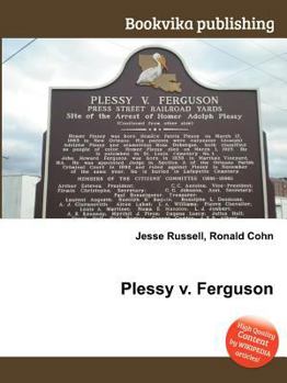 Paperback Plessy V. Ferguson Book