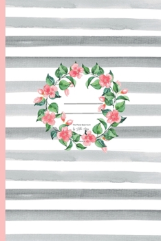 Paperback Notes &#10045; The Floral Book No 8 by Hilla May: Notizbuch mit 50 Seiten &#10045; 15,24 x 22,86 cm &#10045; liniert &#10045; Papier: cream &#10045; C Book