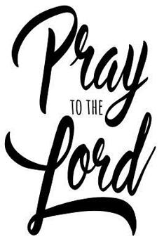 Paperback Pray To The Lord: 6x9 College Ruled Line Paper 150 Pages Book