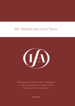 Paperback Tax Treaties and Local Taxes Book