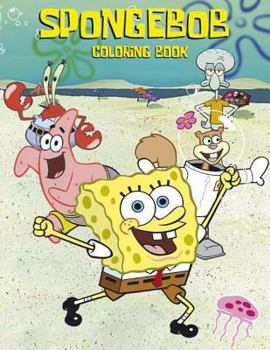 Paperback Sponge Bob Coloring Book: Coloring Book for Kids and Adults, Activity Book, Great Starter Book for Children Book