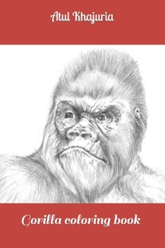 Paperback Gorilla coloring book