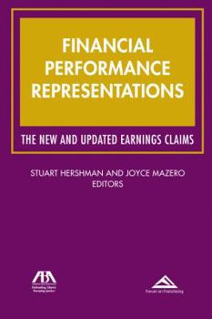 Paperback Financial Performance Representations: The New and Updated Earnings Claims Book