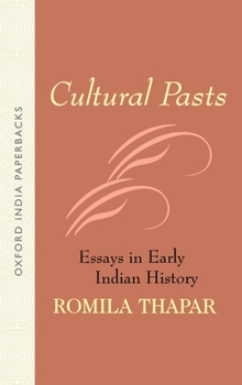Paperback Cultural Pasts: Essays in Early Indian History Book