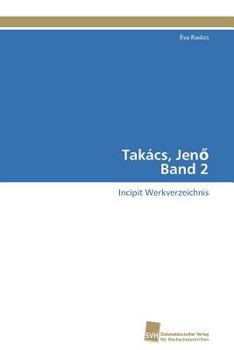 Paperback Takács, Jenő Band 2 [German] Book