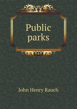 Paperback Public parks Book