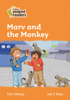 Paperback Marv and the Monkey: Level 4 Book