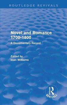 Paperback Novel and Romance 1700-1800 (Routledge Revivals): A Documentary Record Book