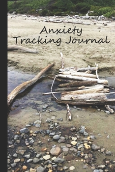 Paperback Anxiety Tracking Journal: Beach bridge cover - Track triggers of anxiety episodes - Monitor 50 events with 2 pages each - Convenient 6" x 9" car Book