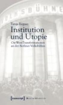 Paperback Institution und Utopie [German] Book