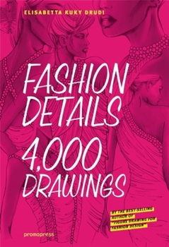 Paperback Fashion Details: 4000 Drawings Book