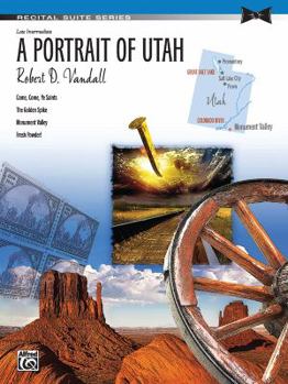Paperback A Portrait of Utah: Sheet Book