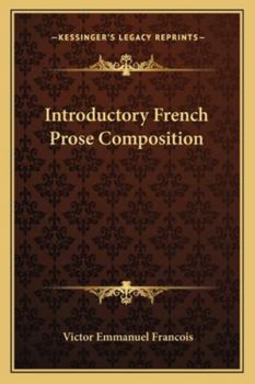 Paperback Introductory French Prose Composition Book