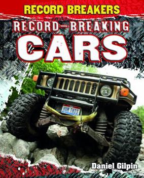 Library Binding Record-Breaking Cars Book