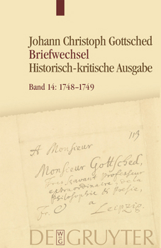 Hardcover November 1748 - September 1749 [German] Book