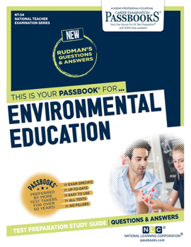 Paperback Environmental Education (Nt-54): Passbooks Study Guide Volume 54 Book