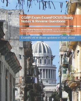 Paperback CGBP Exam ExamFOCUS Study Notes & Review Questions for the Global Business Professional 2018/19 Edition Book