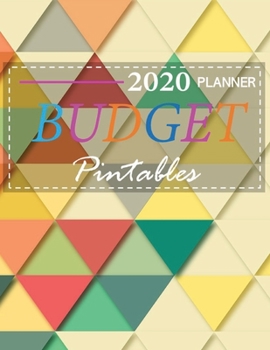 Paperback Budget Planner 2020: Financial planner organizer budget book 2020, Yearly Monthly Weekly & Daily budget planner, Fixed & Variable expenses Book
