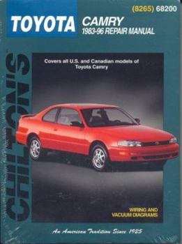 Paperback Toyota Camry, 1983-96 Book