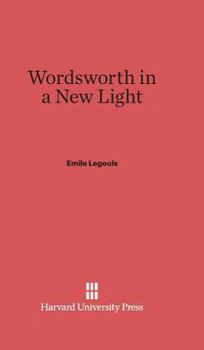 Hardcover Wordsworth in a New Light Book