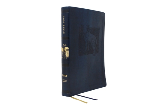 Imitation Leather Net Bible, Thinline Art Edition, Large Print, Leathersoft, Blue, Comfort Print: Holy Bible [Large Print] Book