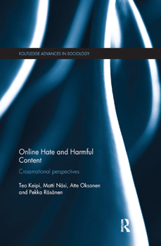 Paperback Online Hate and Harmful Content: Cross-National Perspectives Book