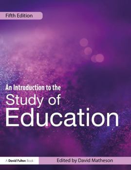 Paperback An Introduction to the Study of Education Book